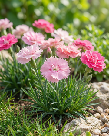 Vedernelk Spring Beauty (Dianthus plumarius) – meerjarige mix zaden van SeedsChoice