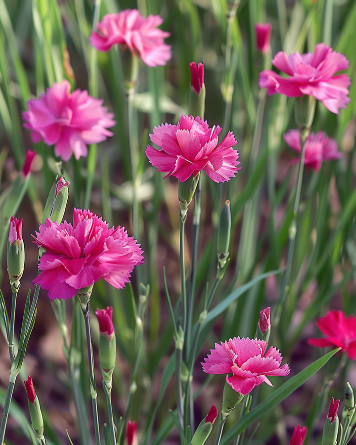 Heideanjer Carmine Rose zaden (Dianthus deltoides) – meerjarig