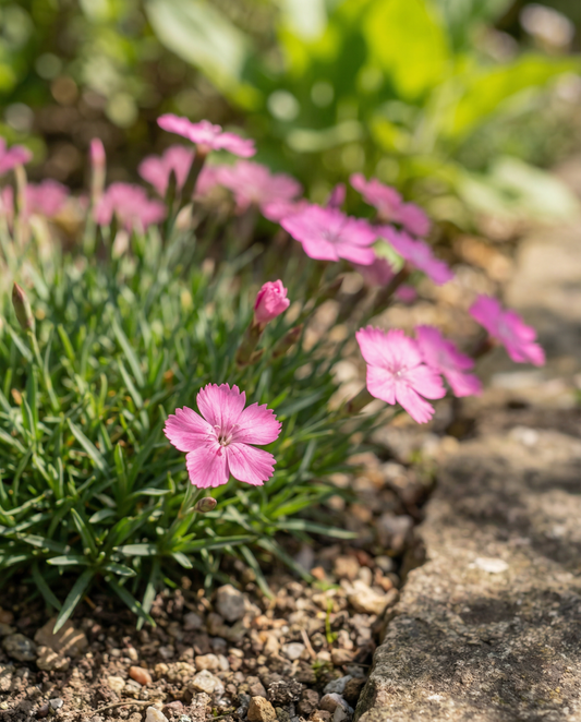 Heideanjer Carmine Rose (Dianthus deltoides) – meerjarige zaden van SeedsChoice