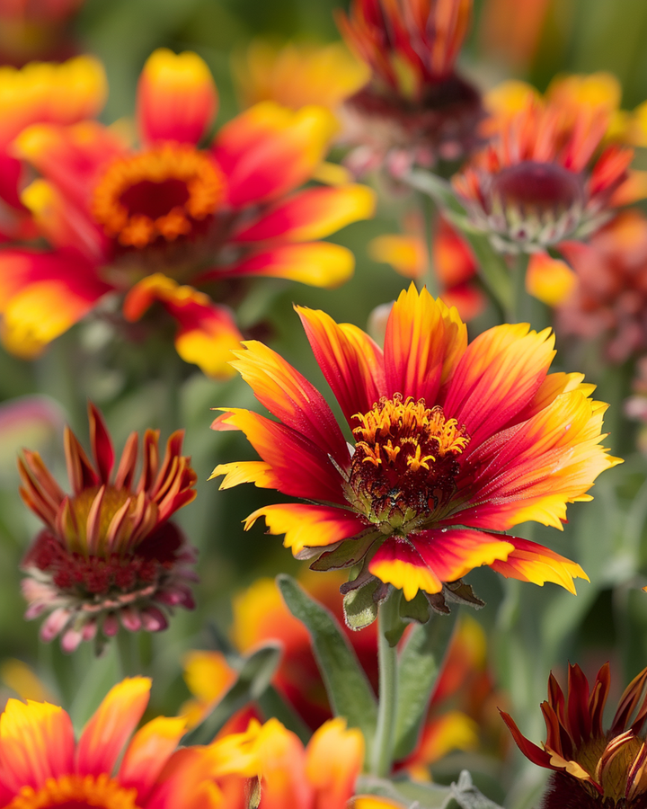 Blanket seeds (Gaillardia aristata) – meerjarige bloem