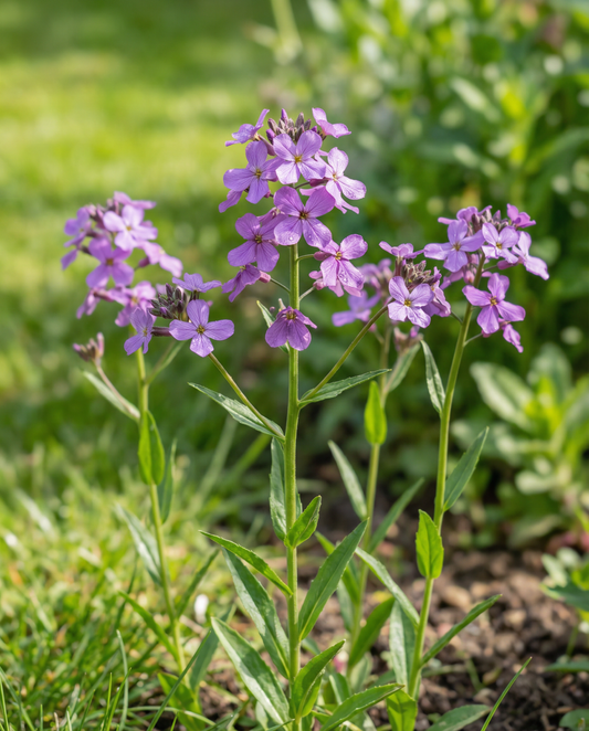 Damastbloem Sweet Rocket Violet (Hesperis matronalis) – meerjarige groentezaden van SeedsChoice