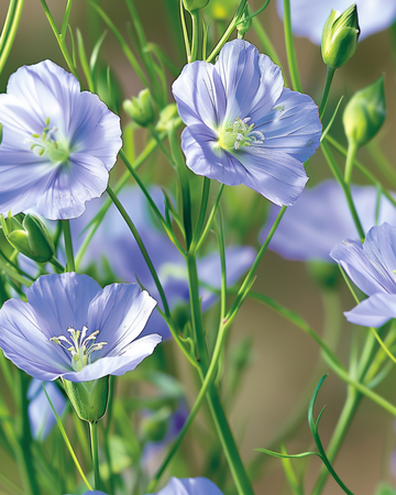Blue Flax zaden (Linum perenne) – meerjarige bloem