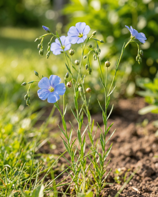Blue Flax (Linum perenne) – meerjarige bloemenzaden van SeedsChoice