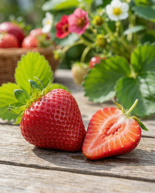 Aardbei Rainbow Treasure F1 (Fragaria ananassa) – meerjarige zaden van SeedsChoice