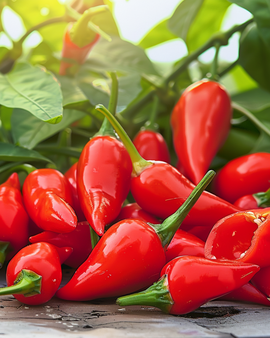 Peperzaden Biquinho Capsicum Chinense eenjarig
