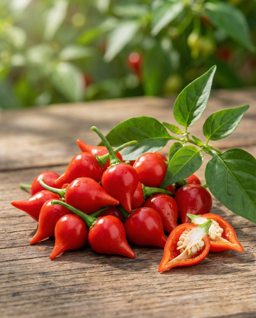 Peper Biquinho (Capsicum chinense) – eenjarige groentezaden van SeedsChoice