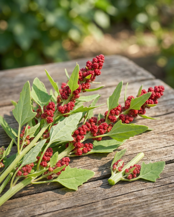 Aardbeispinazie (Chenopodium capitatum) – eenjarige groentezaden van SeedsChoice