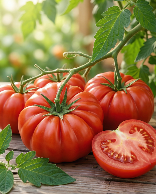 Tomaat Marmande (Solanum lycopersicum) – eenjarige groentezaden van SeedsChoice