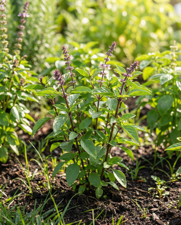Kaneelbasilicum (Ocimum basilicum) – eenjarige kruidenzaden van SeedsChoice