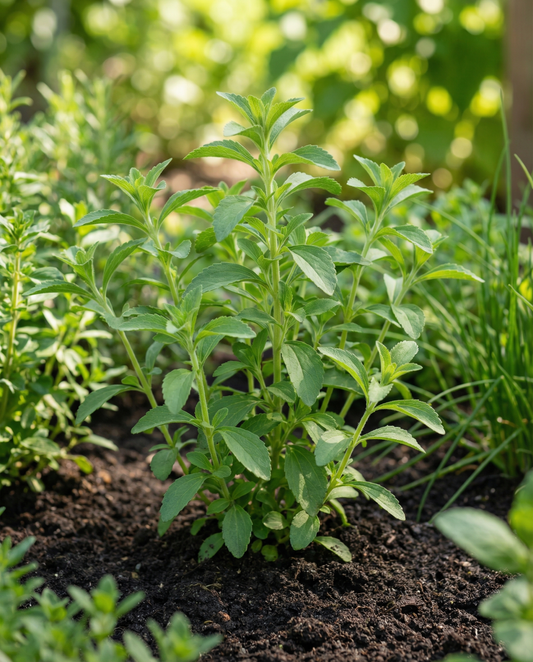 Stevia (Stevia rebaudiana) – meerjarige kruidenzaden van SeedsChoice