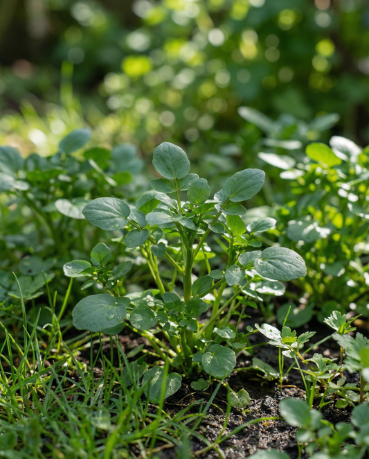 Waterkers Garden (Nasturtium officinale) – meerjarige kruidenzaden van SeedsChoice