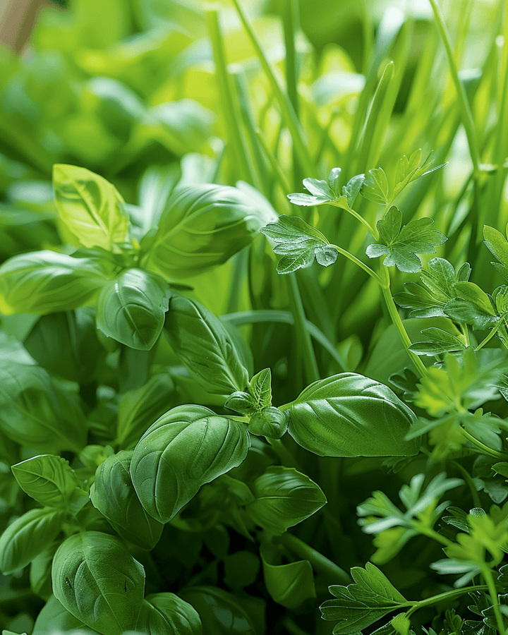 Mixture Culinary Blend Basil Parsley Chive Rocket Cress zaden – eenjarig kruid