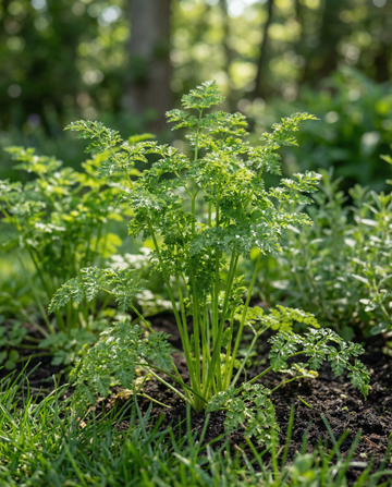 Kervel Fine Curled (Anthriscus cerefolium) – eenjarige zaden van SeedsChoice
