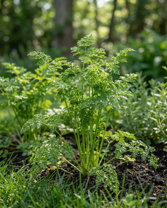 Kervel Fine Curled (Anthriscus cerefolium) – eenjarige zaden van SeedsChoice