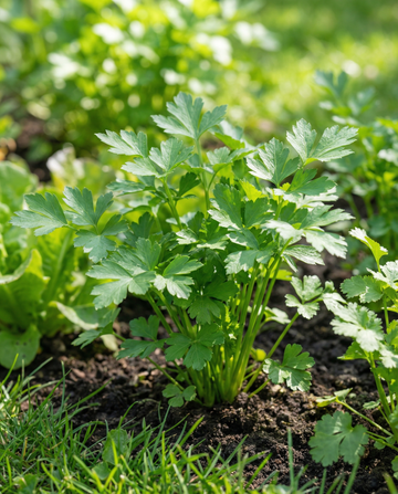 Peterselie Amsterdamse Snij (Petroselinum crispum) – eenjarige kruidenzaden van SeedsChoice