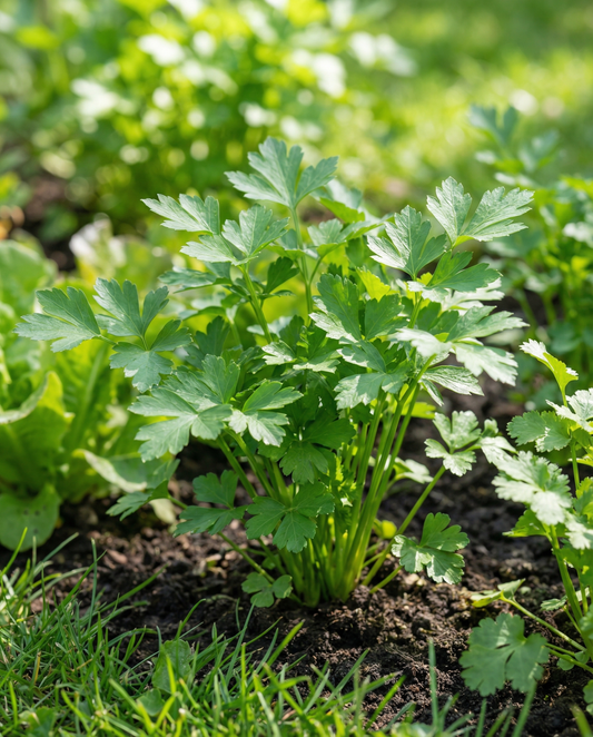 Peterselie Amsterdamse Snij (Petroselinum crispum) – eenjarige kruidenzaden van SeedsChoice