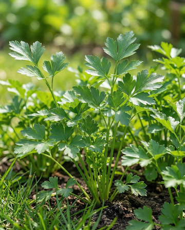 Italian Giant Parsley (Petroselinum crispum) – eenjarige kruidenzaden van SeedsChoice