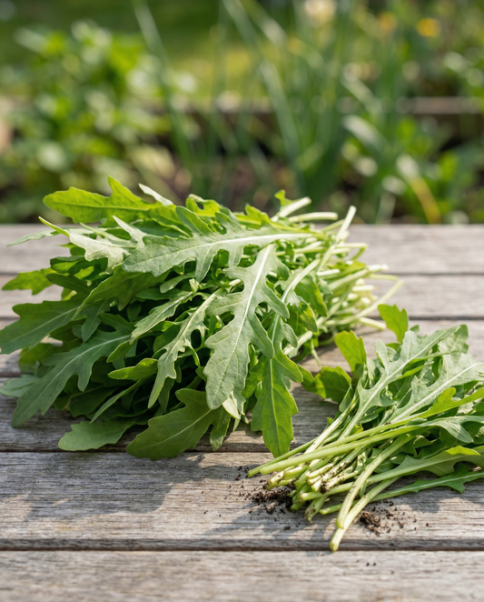 Rucola Rocket (Eruca sativa) – eenjarige groentezaden van SeedsChoice