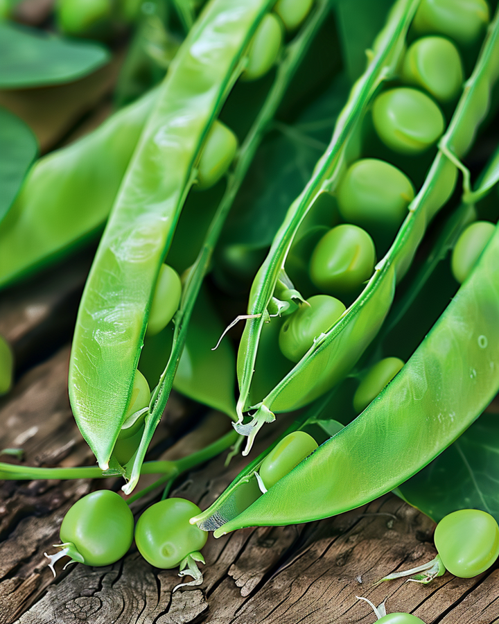 Erwten Vidor zaden (Pisum sativum) – eenjarige groente