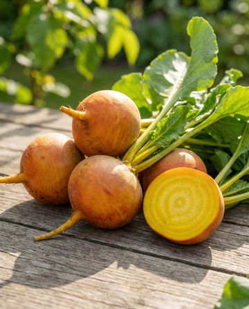 Rode biet Burpee's Golden Yellow Fleshed (Beta vulgaris) – eenjarige groentezaden van SeedsChoice