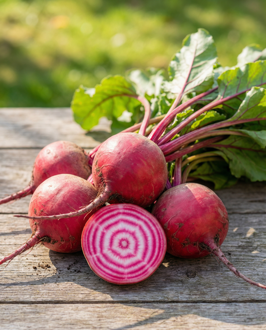 Chioggia Beetroot (Beta vulgaris) – eenjarige groentezaden van SeedsChoice