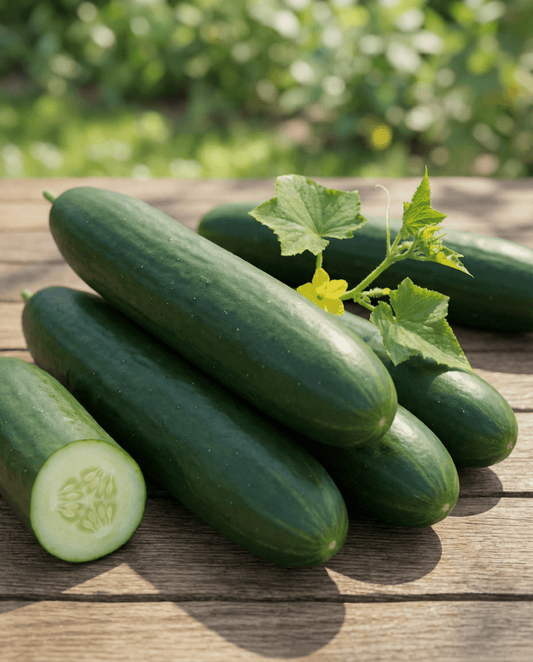 Komkommer Johanna Slicing (Cucumis sativus) – eenjarige groentezaden van SeedsChoice