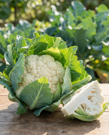 Bloemkool Autumn Giant 2 grote koppen (Brassica oleracea) – eenjarige groentezaden van SeedsChoice