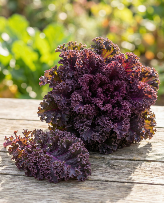 Boerenkool Scarlet Purple (Brassica oleracea) – eenjarige groentezaden van SeedsChoice