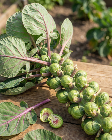 Spruitkool Roodnerf (Brassica oleracea) – eenjarige zaden van SeedsChoice