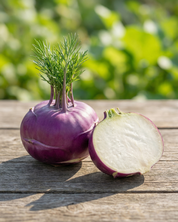 Koolrabi Blaro (Brassica oleracea) – eenjarige groentezaden van SeedsChoice