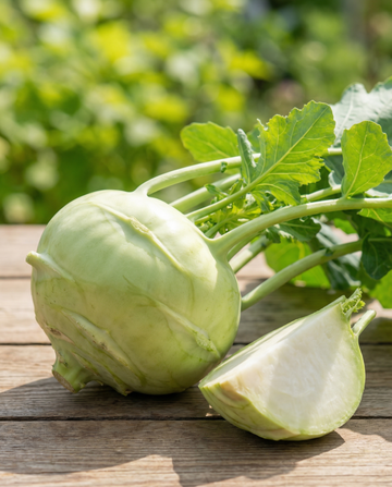 Koolrabi Superschmelz (Brassica oleracea) – eenjarige groentezaden van SeedsChoice