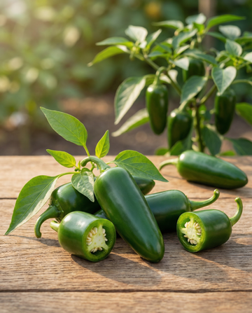 Jalapeno peper (Capsicum annuum) – eenjarige groentezaden van SeedsChoice