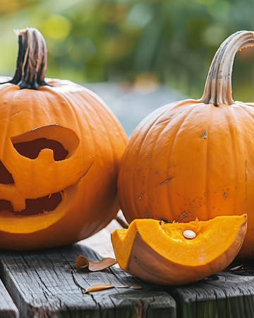 Halloween Pompoen Jack O Lantern zaden (Cucurbita pepo) – eenjarige groente
