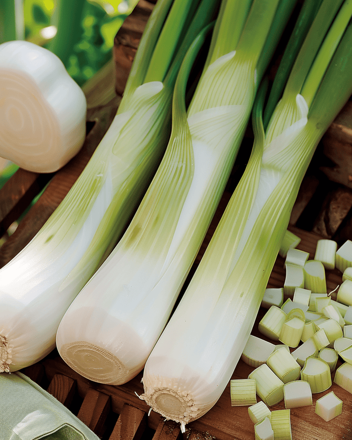 Prei Zwitserse Reuzen zaden (Allium porrum) – eenjarige groente