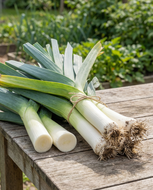 Prei Zwitserse Reuzen (Allium porrum) – eenjarige groentezaden van SeedsChoice