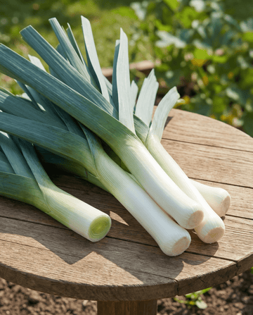 Prei Blue Green Autumn (Allium porrum) – eenjarig groentezaden van SeedsChoice