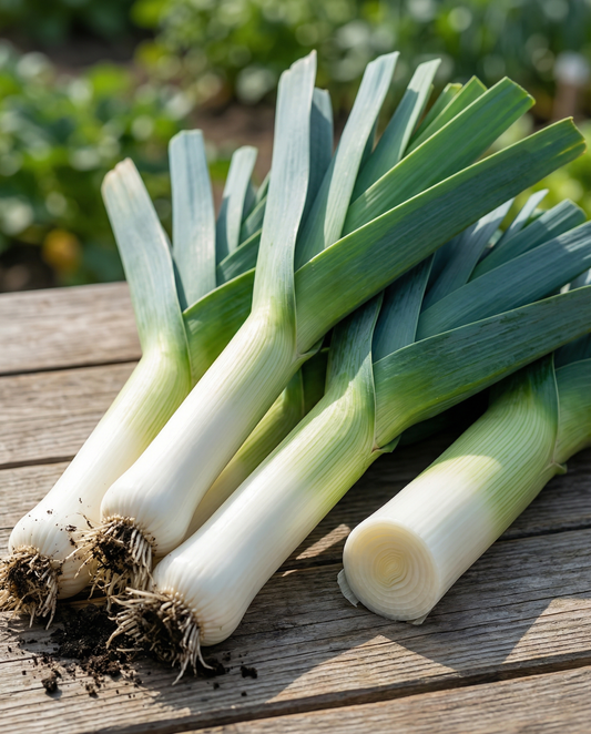 Prei Herfstreuzen 3 Elephant (Allium porrum) – eenjarige groentezaden van SeedsChoice