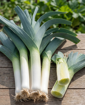 Prei Bluegreen Winter (Allium porrum) – eenjarig groentezaden van SeedsChoice