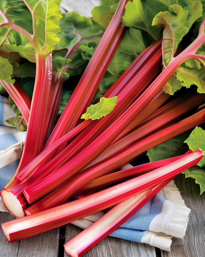 Rhubarb Victoria zaden (Rheum undulatum) – meerjarig