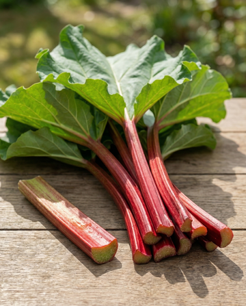 Rhubarb Victoria (Rheum undulatum) – meerjarige zaden van SeedsChoice
