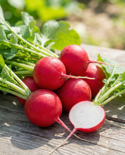 Radijs Saxa 2 (Raphanus sativus) – eenjarige groentezaden van SeedsChoice