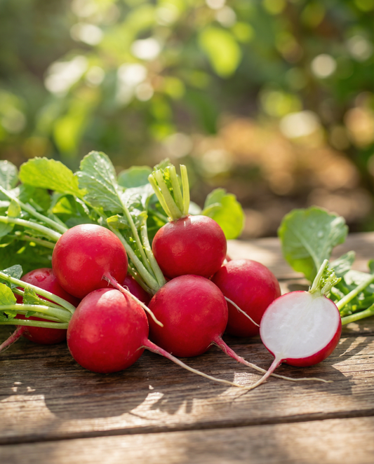 Radijs Cherry Belle (Raphanus sativus) – eenjarige groentezaden van SeedsChoice
