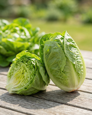 Little Gem slaromein (Lactuca sativa) – eenjarige groentezaden van SeedsChoice