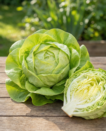 Kropsla Grosse Blonde Paresseuse erfgoedras (Lactuca sativa) – eenjarige groentezaden van SeedsCh…