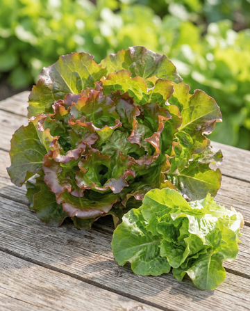 Bladsla Amerikaanse Roodrand (Lactuca sativa) – eenjarige groentezaden van SeedsChoice