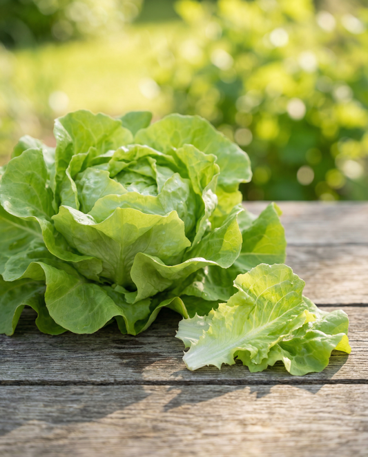 Bladsla Witte Dunsel Salad Greens (Lactuca sativa) – eenjarige groentezaden van SeedsChoice