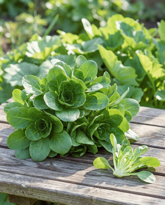 Veldsla Grote Noordhollandse (Valerianella locusta) – eenjarige groentezaden van SeedsChoice