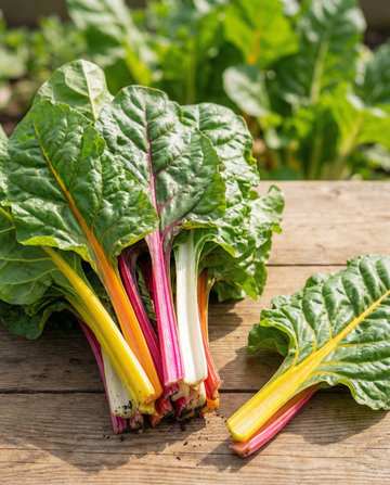 Veelkleurige snijbiet Bright Lights Rainbow (Beta vulgaris) – eenjarige groentezaden van SeedsChoice
