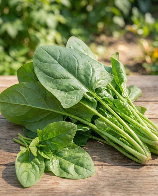 Spinazie Amsterdams Reuzenblad 15g (Spinacia oleracea) – eenjarige groentezaden van SeedsChoice