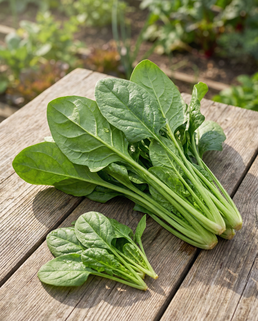 Spinazie Nores Early (Spinacia oleracea) – eenjarige groentezaden van SeedsChoice